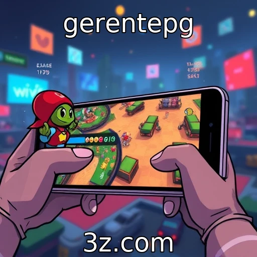 Tendências de jogos móveis na indústria de entretenimento : gerentepg